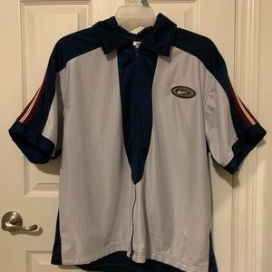 Vintage Nike zippered jersey shirt